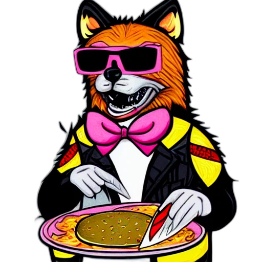 jacket, food, staff, pixel art transparent PNG cut-out