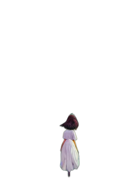 dress, hat, staff, crown transparent PNG cut-out