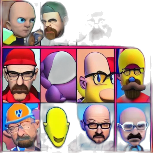 face, mask, concept art, cartoon transparent PNG cut-out