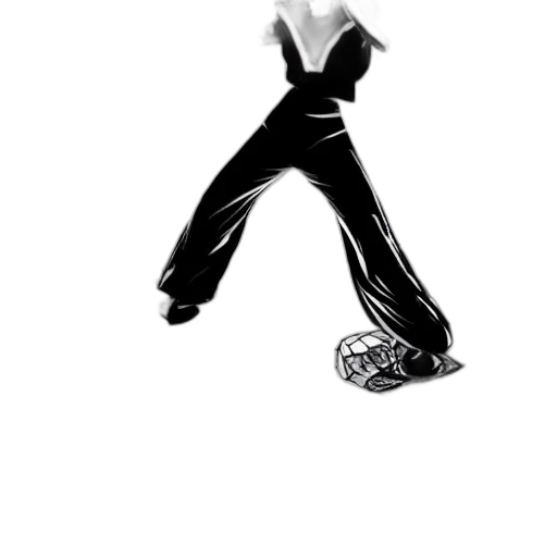 shoes, staff, jacket, robot transparent PNG cut-out