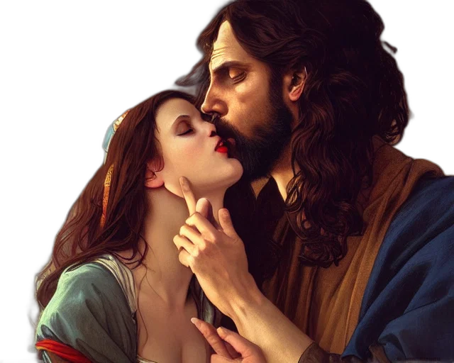 fantasy art, photorealistic, oil painting, concept art transparent PNG cut-out