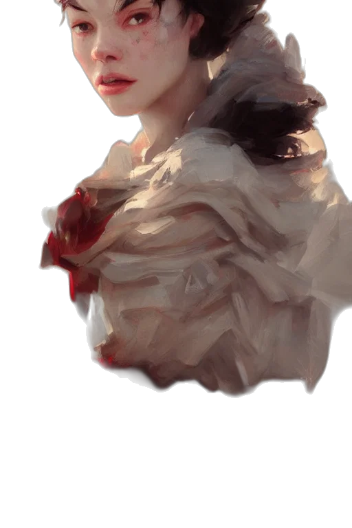 face, dress, crown, mask transparent PNG cut-out