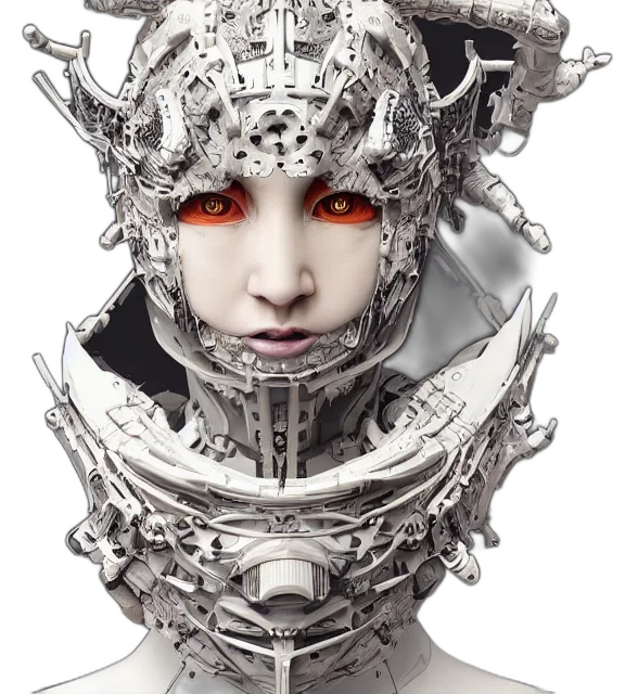 robot, mask, face, crown transparent PNG cut-out