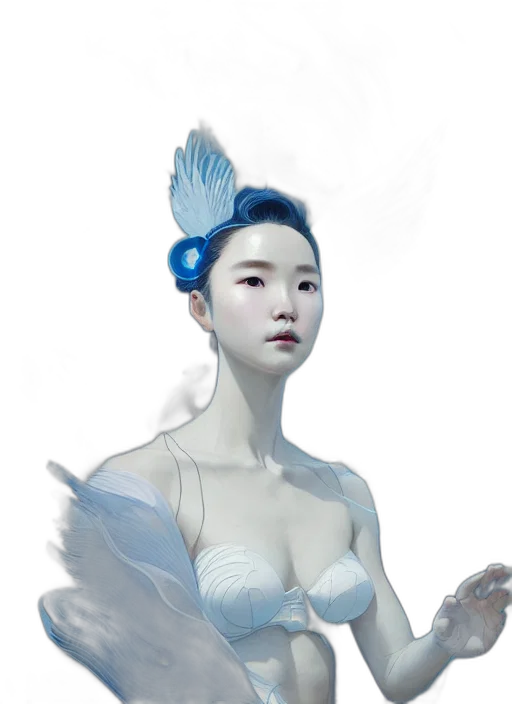 crown, dress, mask, staff transparent PNG cut-out