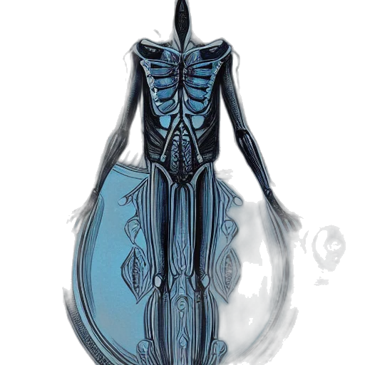 dress, creature, mask, robot transparent PNG cut-out