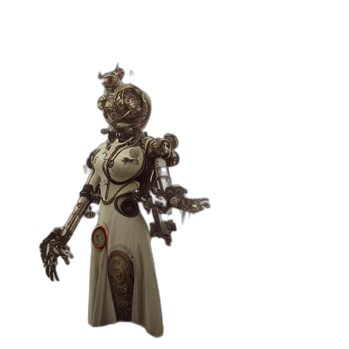 robot, staff, jewelry, weapon transparent PNG cut-out