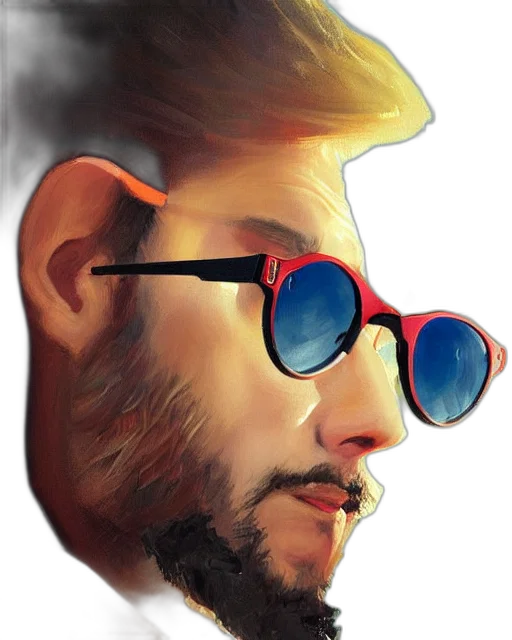 face, jacket, mask, cartoon transparent PNG cut-out