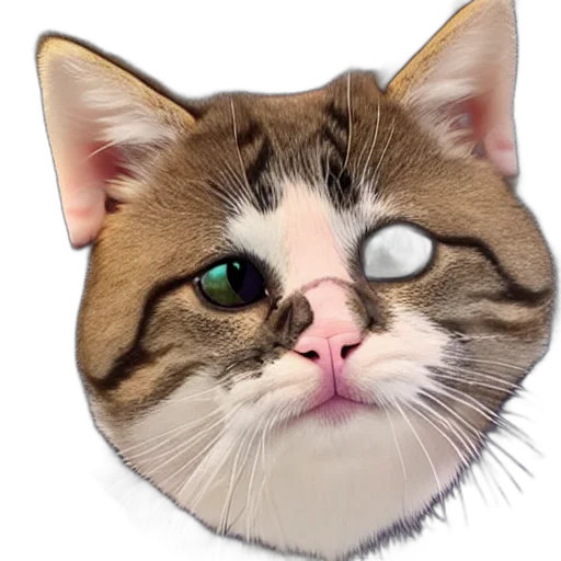 face, animal, mask, creature transparent PNG cut-out