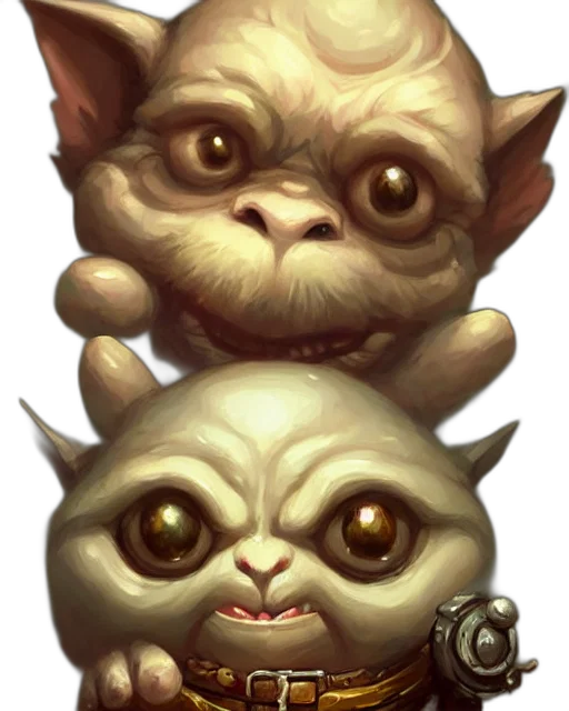 creature, mask, face, staff transparent PNG cut-out