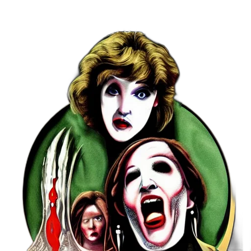 comic book art, concept art, cartoon, horror transparent PNG cut-out
