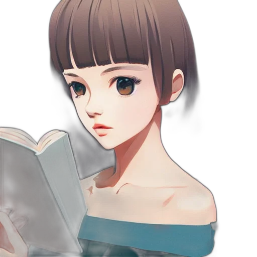 face, dress, staff, robot transparent PNG cut-out
