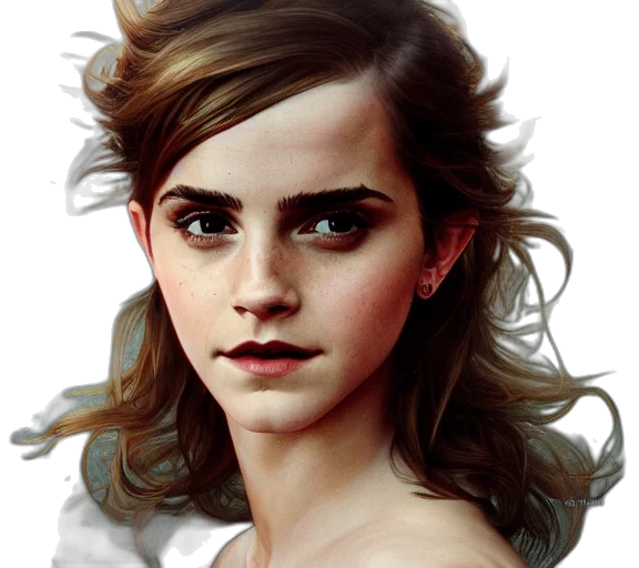 face, photorealistic, fantasy art, concept art transparent PNG cut-out