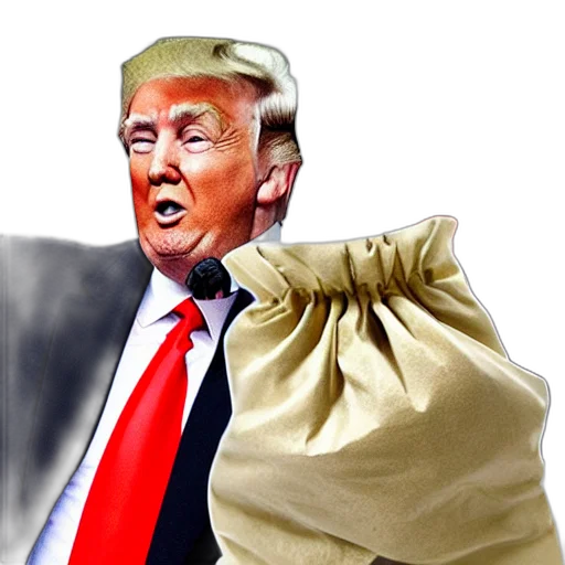 jacket, mask, creature, staff transparent PNG cut-out