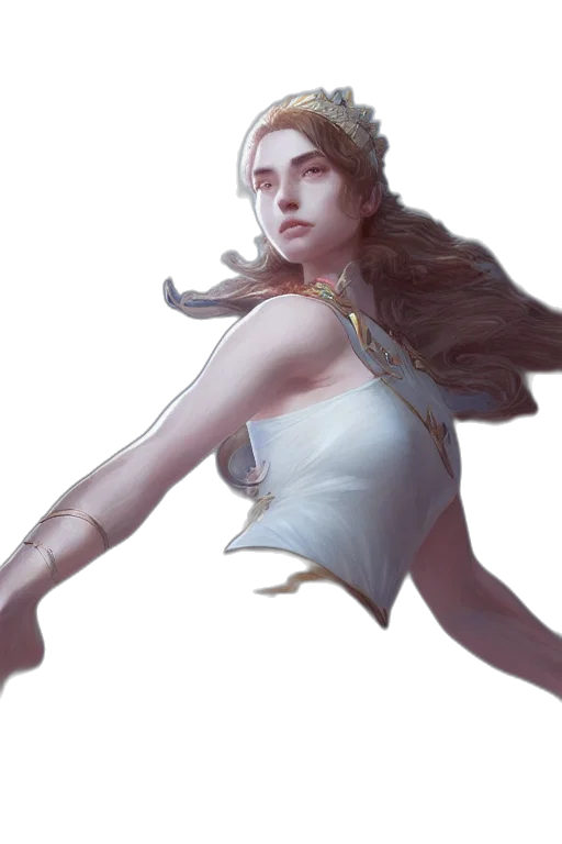 dress, dragon, creature, sword transparent PNG cut-out