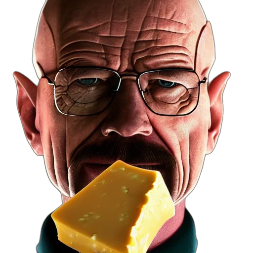 face, food, jacket, photorealistic transparent PNG cut-out