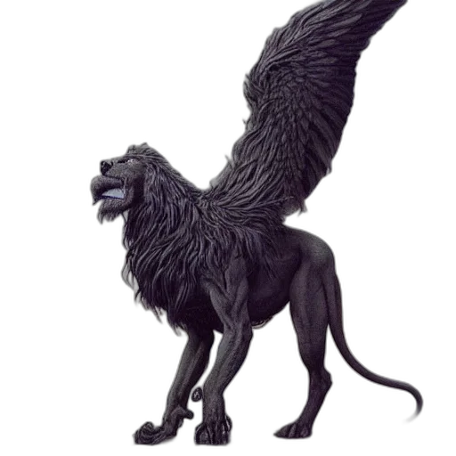 dragon, animal, staff, creature transparent PNG cut-out