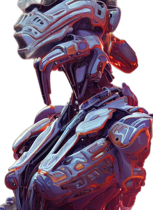 robot, face, mask, creature transparent PNG cut-out