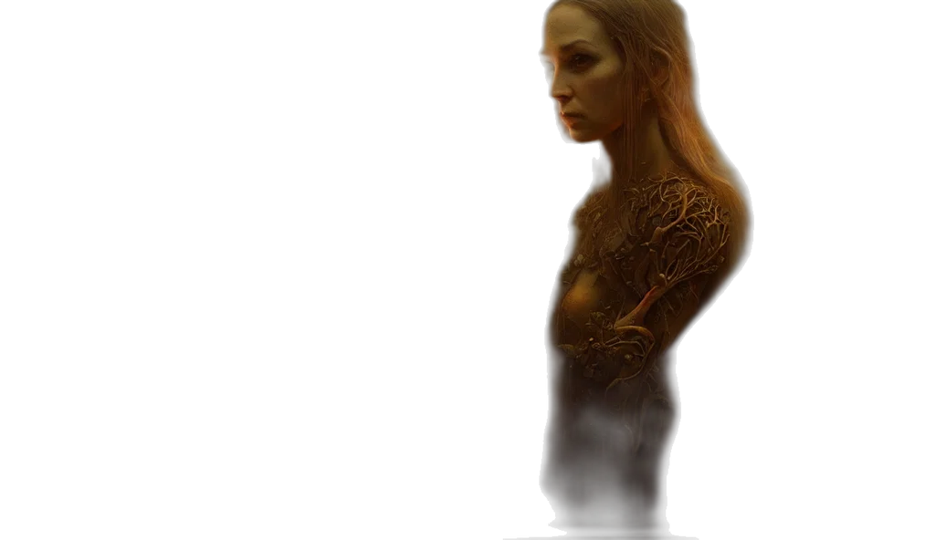 dress, robot, face, jewelry transparent PNG cut-out