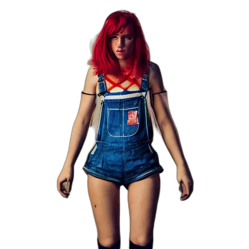 dress, robot, jacket, concept art transparent PNG cut-out