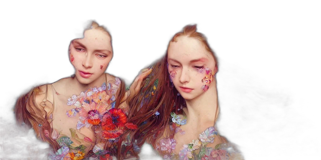 photorealistic, fantasy art, watercolor, oil painting transparent PNG cut-out