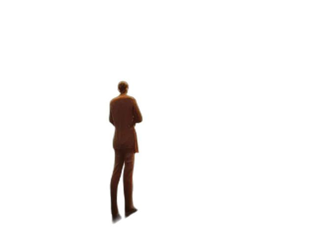 staff, robot, jacket, face transparent PNG cut-out