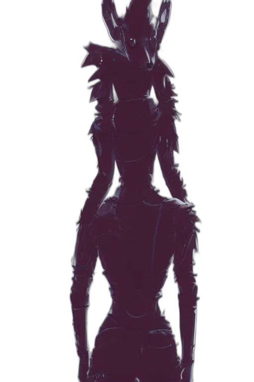 creature, dress, dragon, staff transparent PNG cut-out