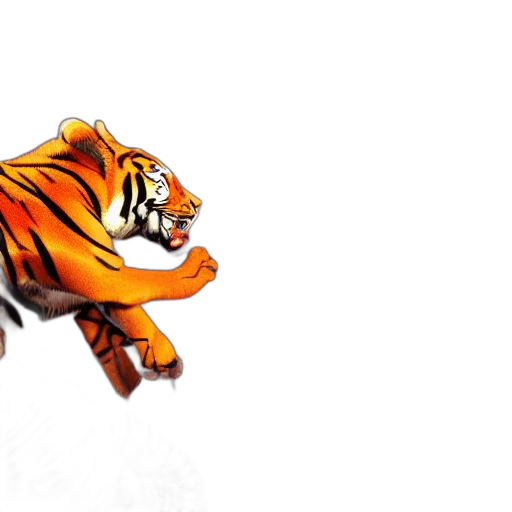 animal, 3d render, concept art, photorealistic transparent PNG cut-out
