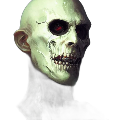 mask, face, creature, staff transparent PNG cut-out