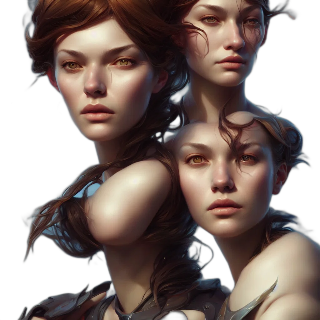 face, crown, fantasy art, concept art transparent PNG cut-out