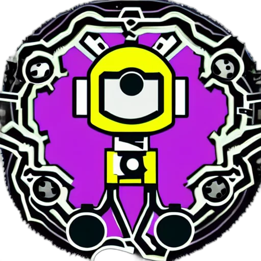 robot, staff, jewelry, creature transparent PNG cut-out