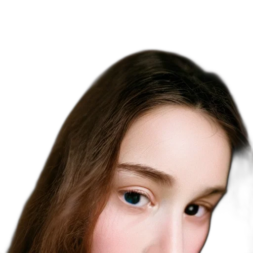 face, hair, mask, robot transparent PNG cut-out