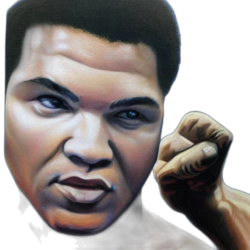 face, photorealistic, oil painting, concept art transparent PNG cut-out