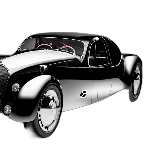 car, 3d render, concept art, photorealistic transparent PNG cut-out