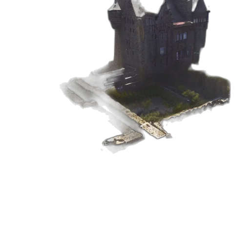crown, weapon, robot, building transparent PNG cut-out