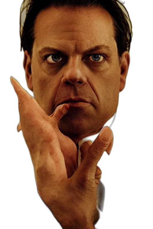 face, mask, staff, creature transparent PNG cut-out