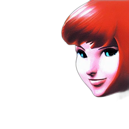 face, hair, crown, robot transparent PNG cut-out