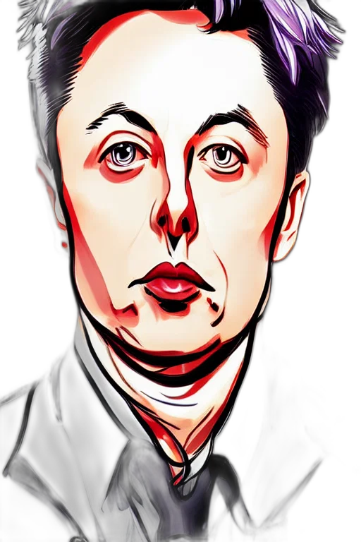 face, robot, cartoon, comic book art transparent PNG cut-out