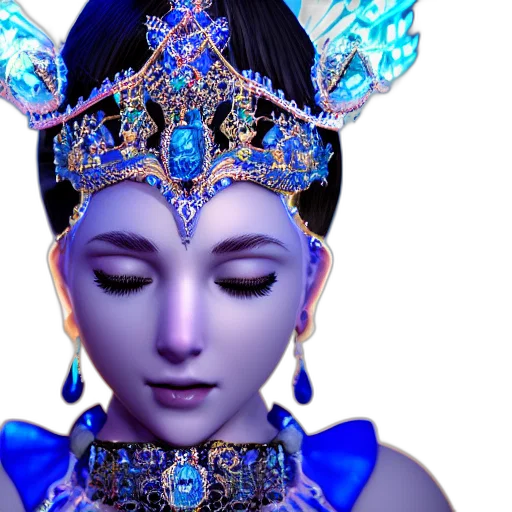 jewelry, mask, crown, face transparent PNG cut-out