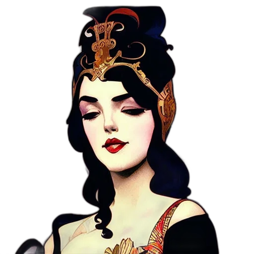 crown, jewelry, mask, dress transparent PNG cut-out