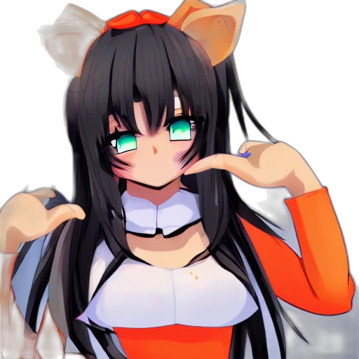 staff, robot, dress, anime transparent PNG cut-out