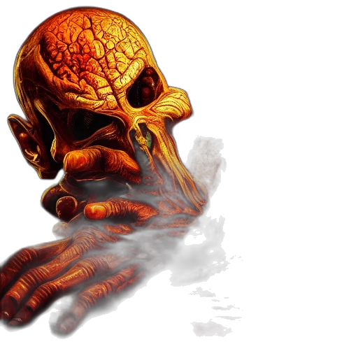 mask, face, concept art, 3d render transparent PNG cut-out