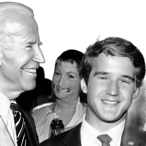 face, young, joe, biden transparent PNG cut-out