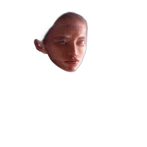 face, mask, robot, creature transparent PNG cut-out