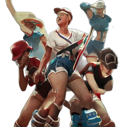 staff, concept art, 3d render, comic book art transparent PNG cut-out