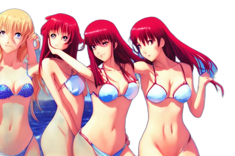 anime, concept art, 3d render, photorealistic transparent PNG cut-out