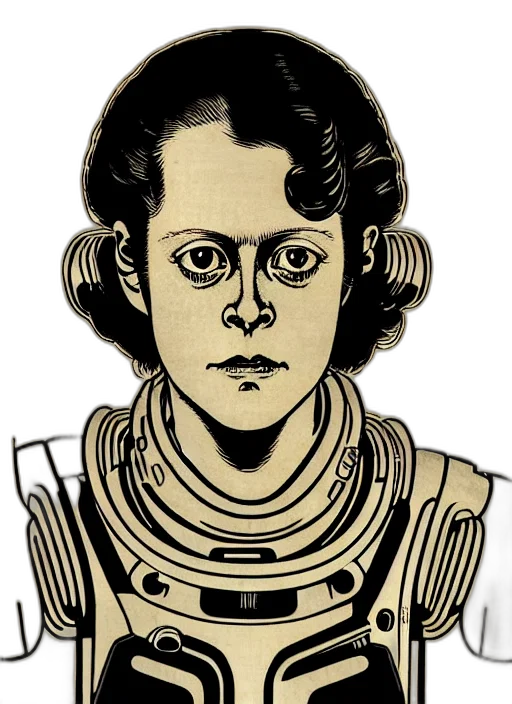 face, robot, comic book art, cartoon transparent PNG cut-out