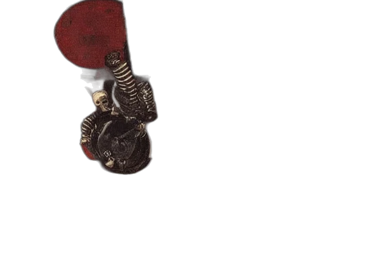 shoes, mask, hat, staff transparent PNG cut-out