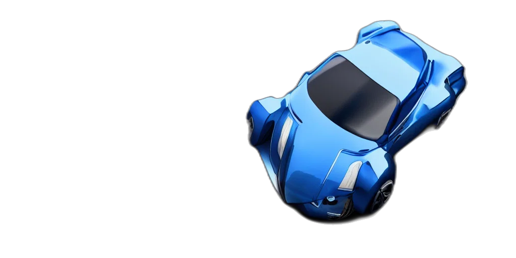 car, robot, weapon, 3d render transparent PNG cut-out