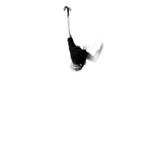 staff, mask, hat, shoes transparent PNG cut-out