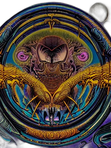 mask, creature, face, comic book art transparent PNG cut-out